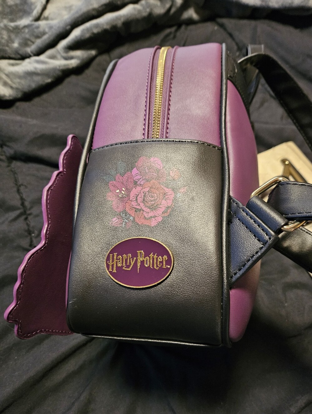 Harry Potter Mirror Of Erised Mini Pin Collecting Backpack with Hedwig Wallet - Picture 4 of 7